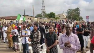 PICTORIAL: #Endbadgovernance Day 4: Protest Persists Despite Tinubu's Speech
