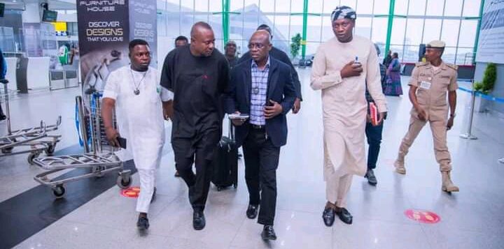 Benue Governor Jets Out