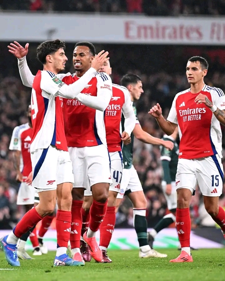 Carabao Cup: Arsenal, Liverpool Beat Opponents to Reach 4th Round
