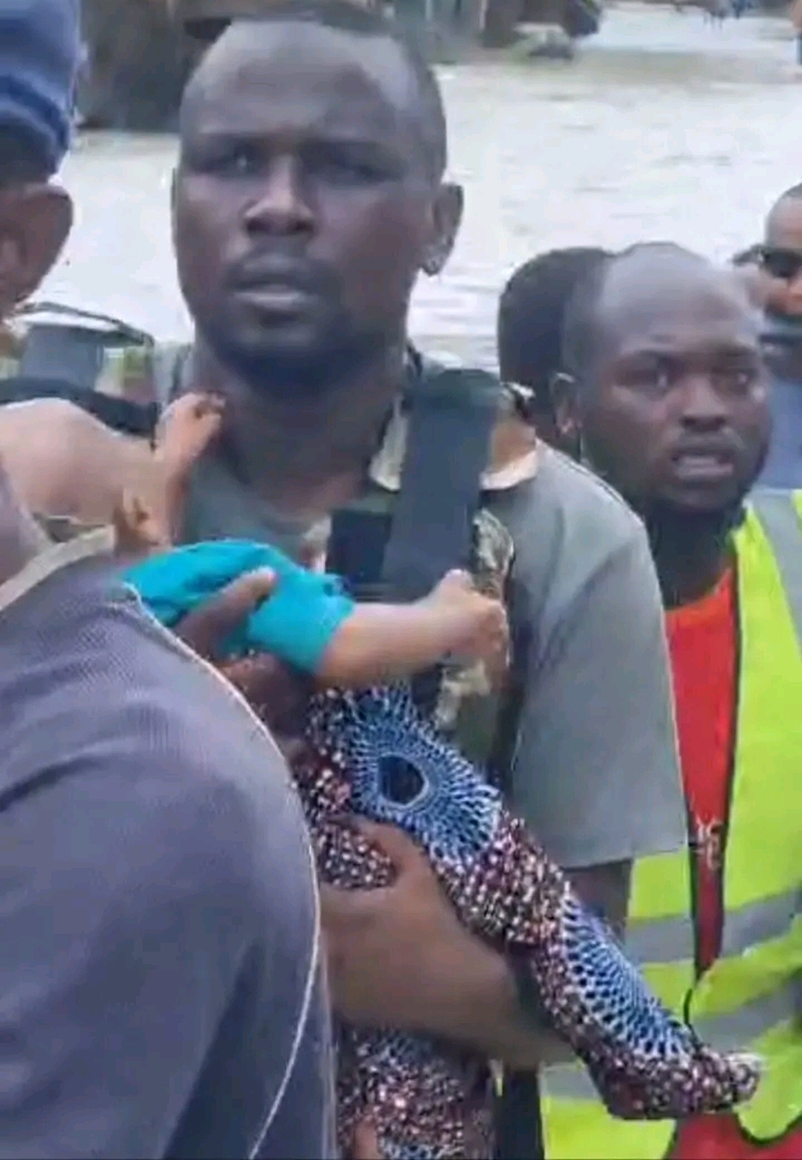 Federal Lawmaker Rescues Mother and Baby from Floodwaters in Maiduguri