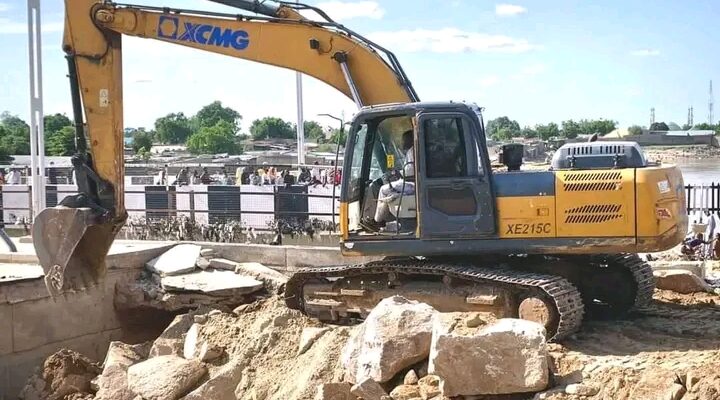 Borno State Government Commences Reconstruction of Gwange Bridge in Maiduguri After Devastating Flood