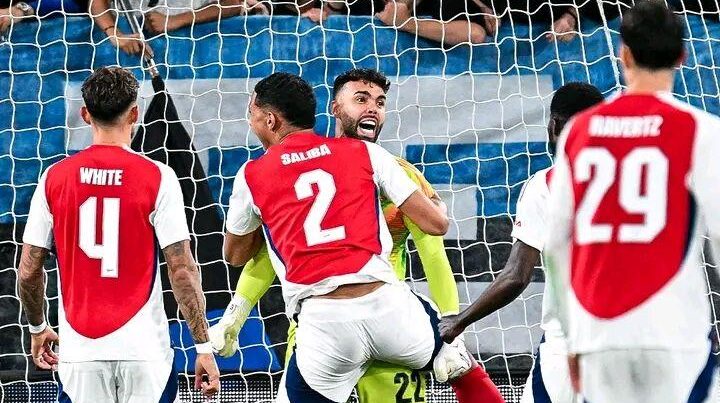 UCL Arsenal rescued by Raya while Barcelona taste first defeat of the season