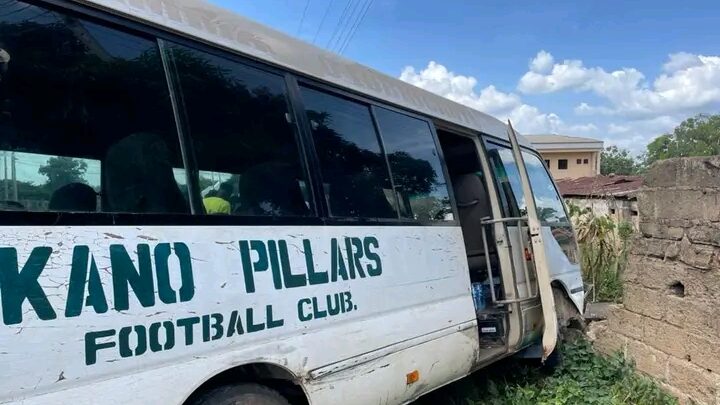 Kano Pillars Team Bus Accident Leaves Multiple Injured