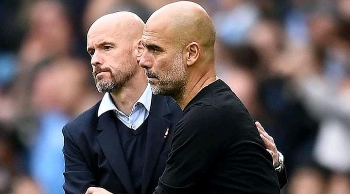 Guardiola Offers Words Of Encouragement To Ten Hag After Manchester United Sack