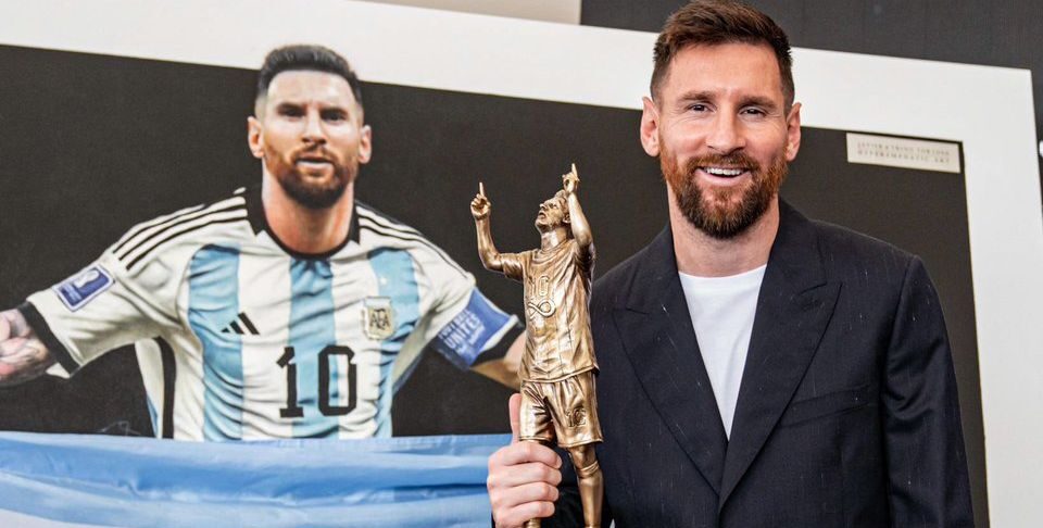 Marca honours Messi as the greatest footballer of all time