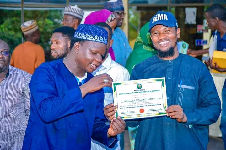 Yobe Government Honors SEMA Staff, Volunteers for Role in Maiduguri Flood Rescue