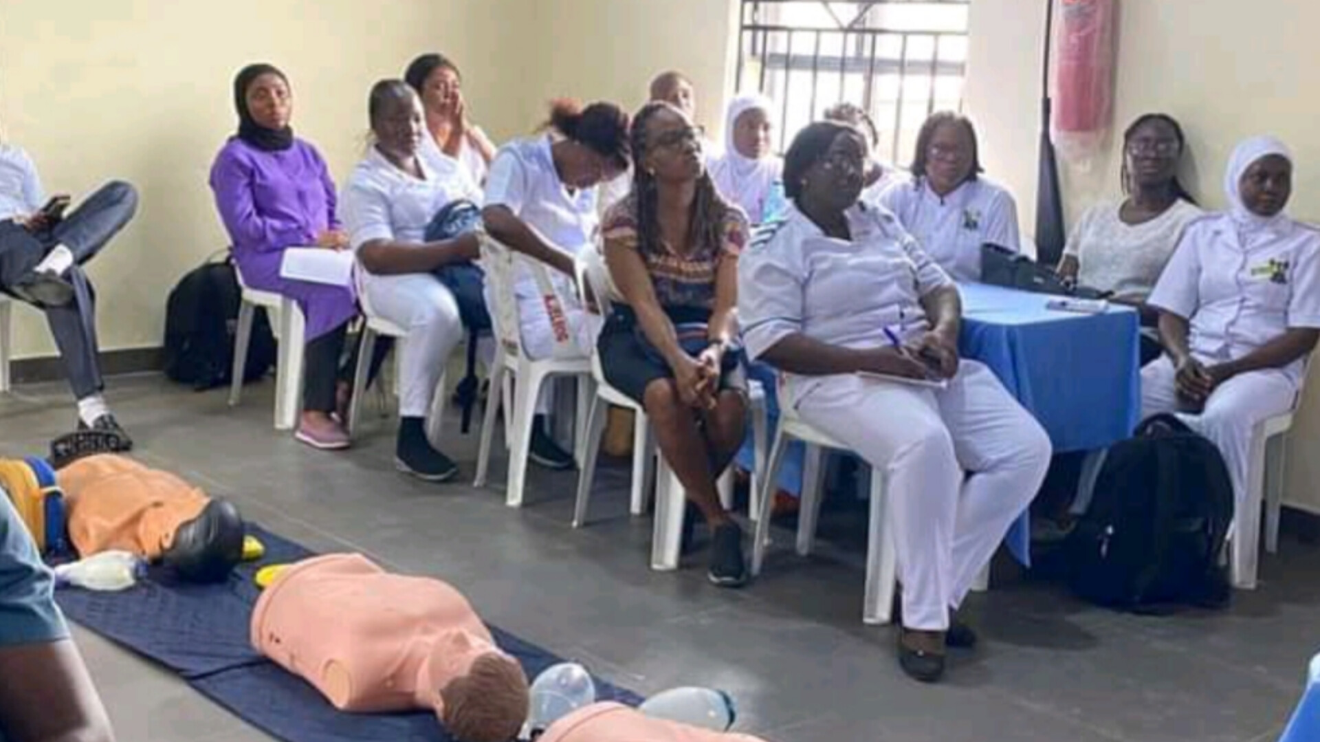 Lagos Health District Trains Healthcare Workers on Basic Life Support