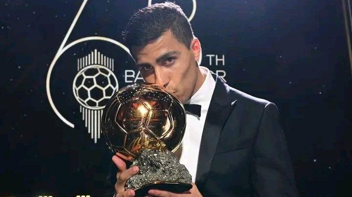Ballon d'Or: Rodri edges Vinícius and Bellingham to claim the 2024 edition