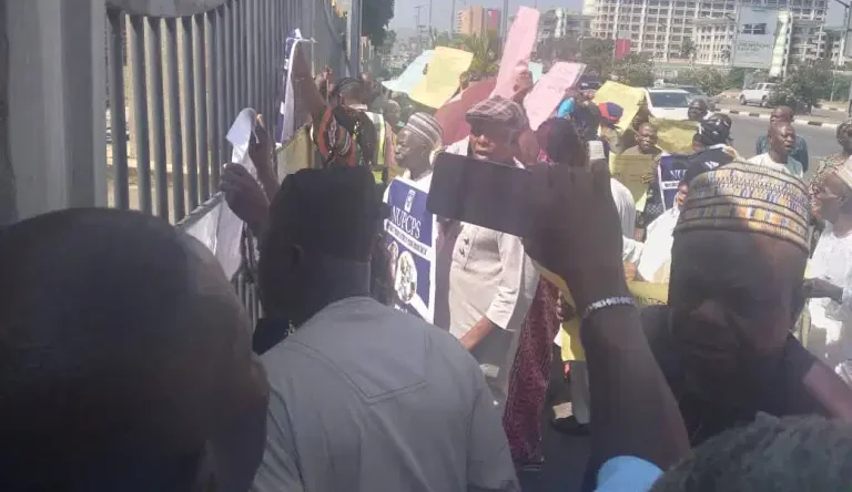 BREAKING: Pensioners Protest Over Delay in Accrued Pension Rights