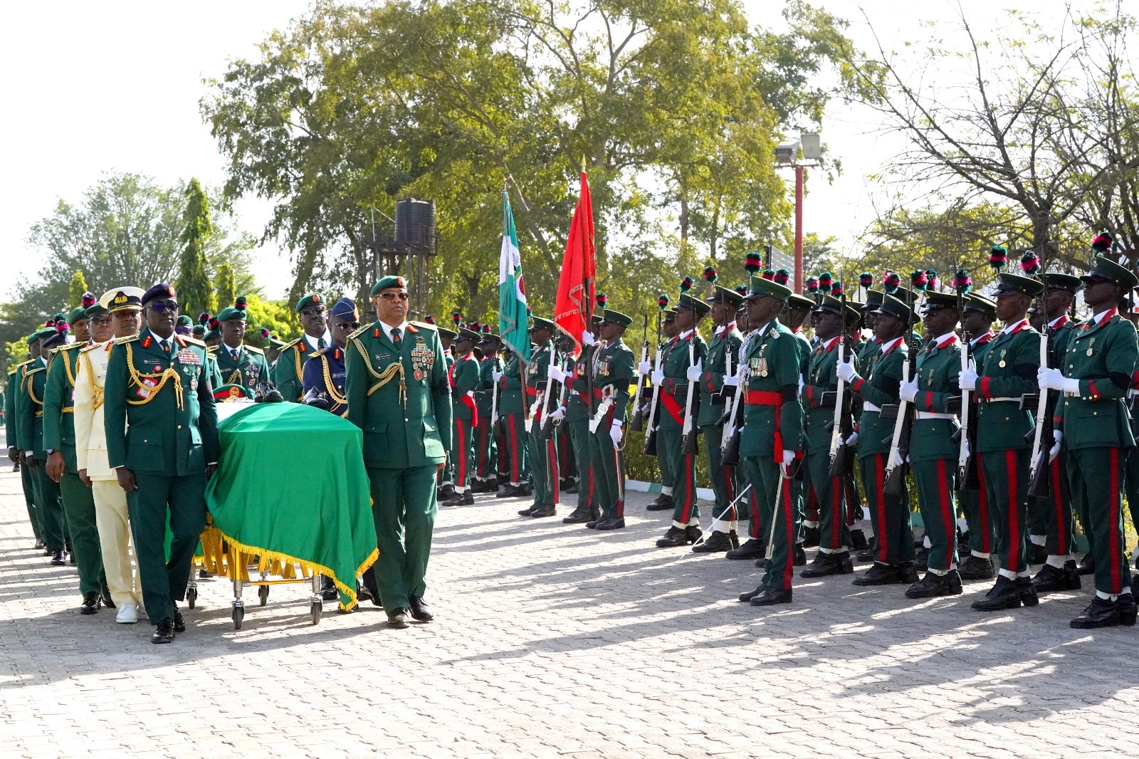 Late COAS Lagbaja Being Laid to Rest in Abuja (PHOTOS)