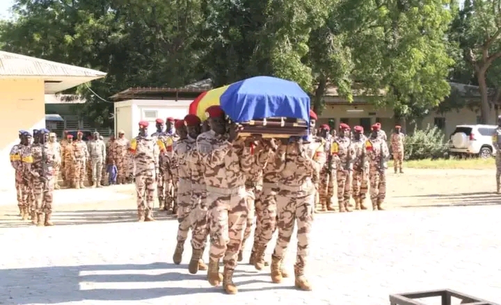 Chadian Defense and Security Forces Honor Fallen Soldiers Killed in Lake Chad Conflict