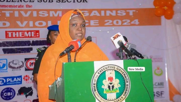 Borno State First Lady Launches 16 Days of Activism Against Gender-Based Violence