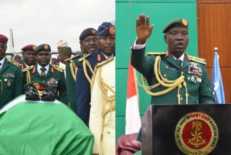 Tinubu, Shettima, Others Pay Last Respect As Late COAS Lagbaja is Laid to Rest