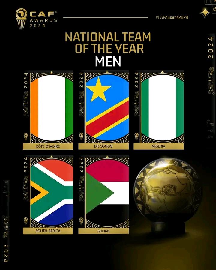 Lookman, Nwabali, and the Super Eagles Make the Top Five Nominees for the CAF Awards 2024