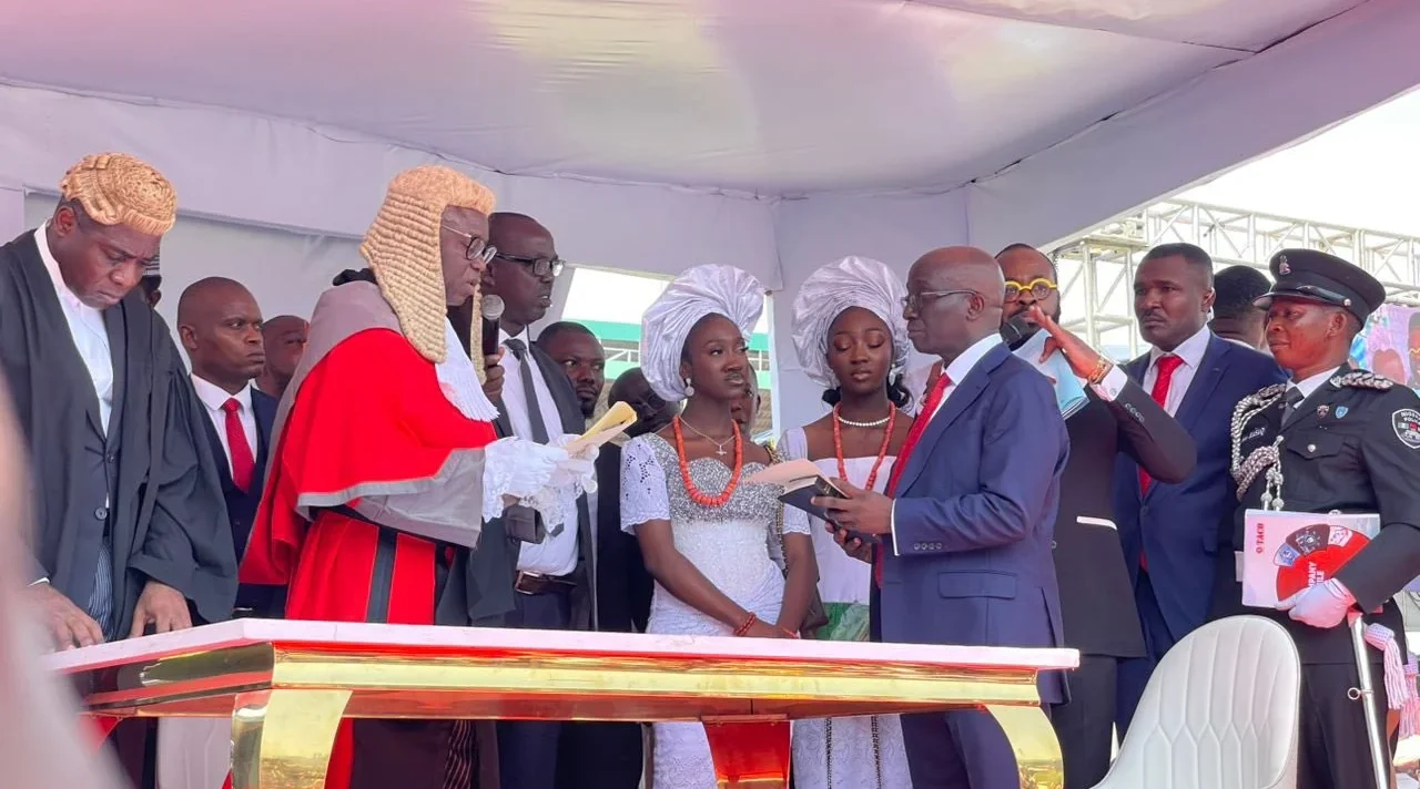 BREAKING: Okpebholo, Idahosa sworn in as Edo governor, deputy