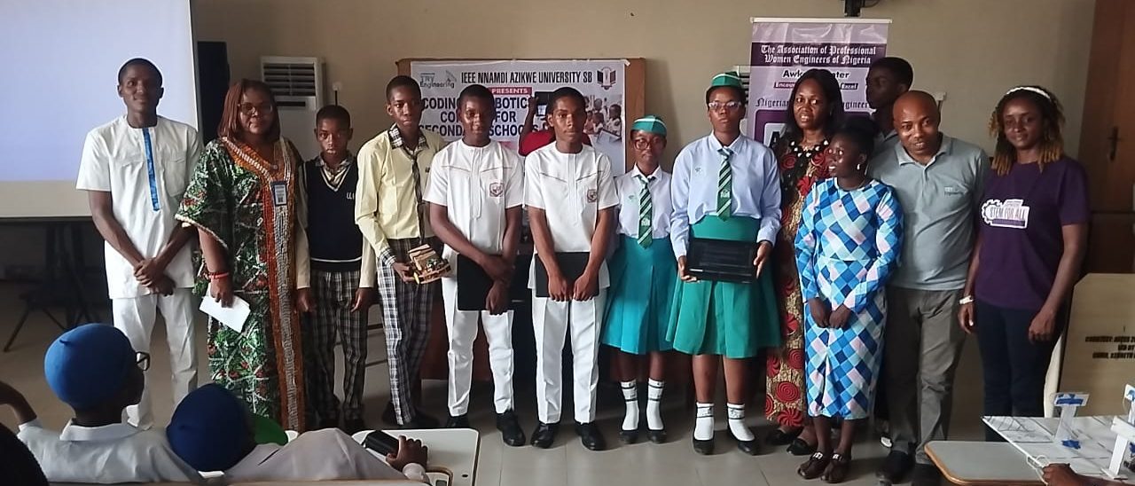 Anambra Students show exceptional skills at IEEE coding & robotics competition