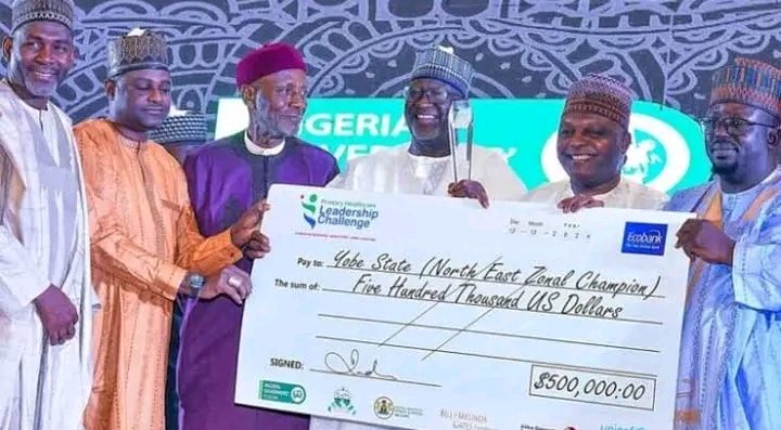 Yobe State Wins $500,000 Prize for Outstanding Primary Health Care Performance