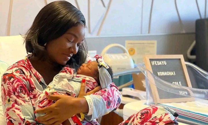 Wofai Fada Welcomes Baby Girl, Shares Heartwarming Photos