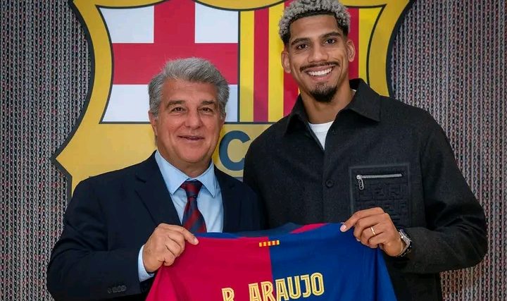Barcelona vice-captain Ronald Araujo renews contract until 2031