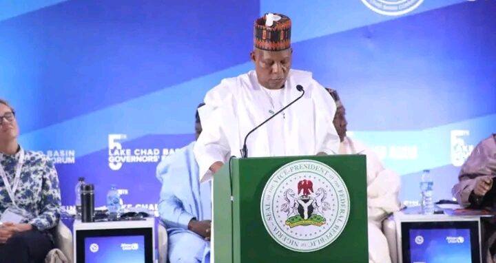 Happening Now: VP Shettima, Others Speaks at the 5th Lake Chad Basin Governors' Forum