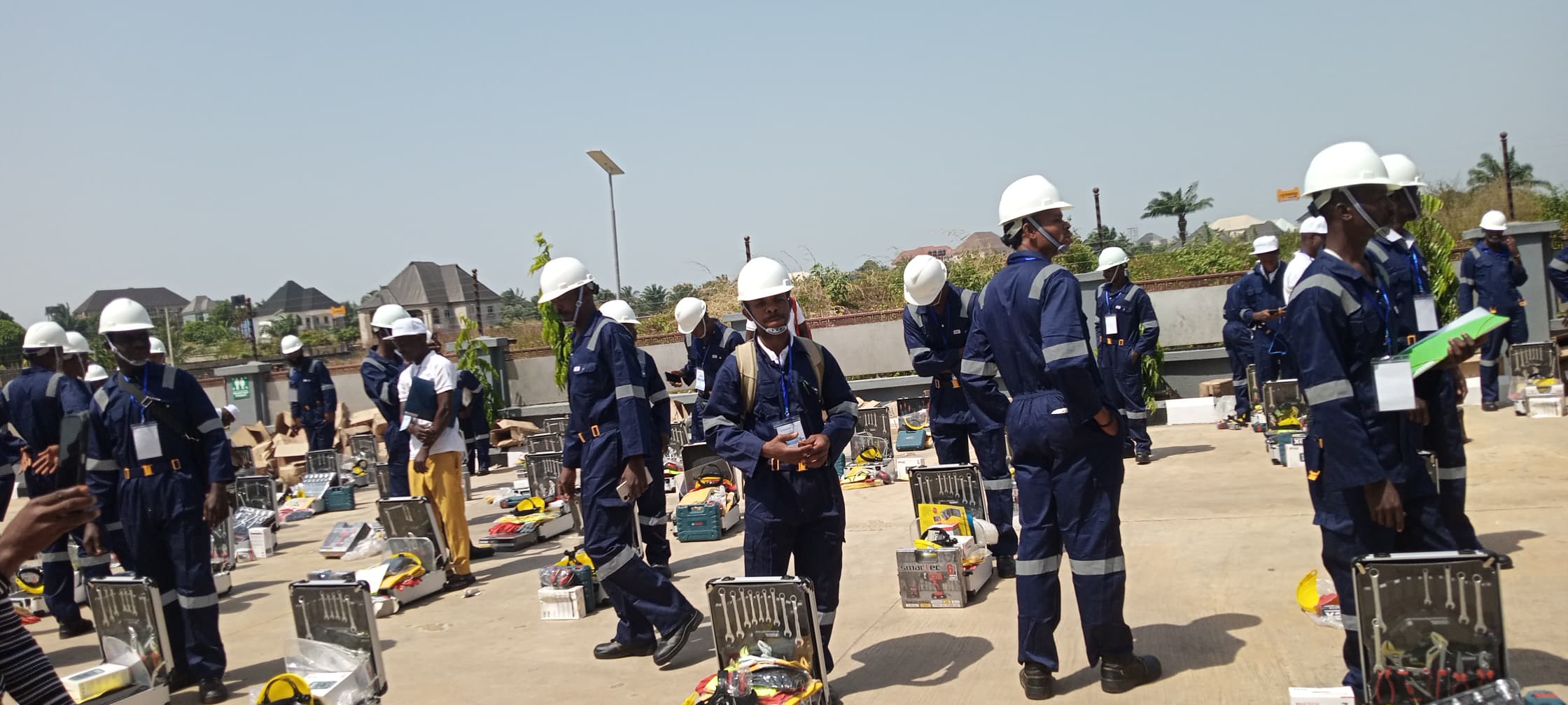 NASENI empowers 100 Ebonyi Youths with Modern Electrical Installation Skills, Distributes Startup Tools