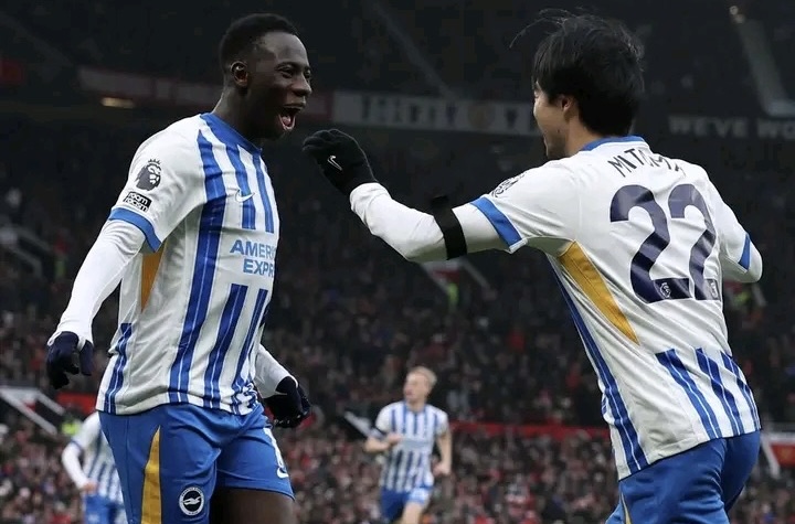 Brighton ran riot over Manchester United at Old Trafford.