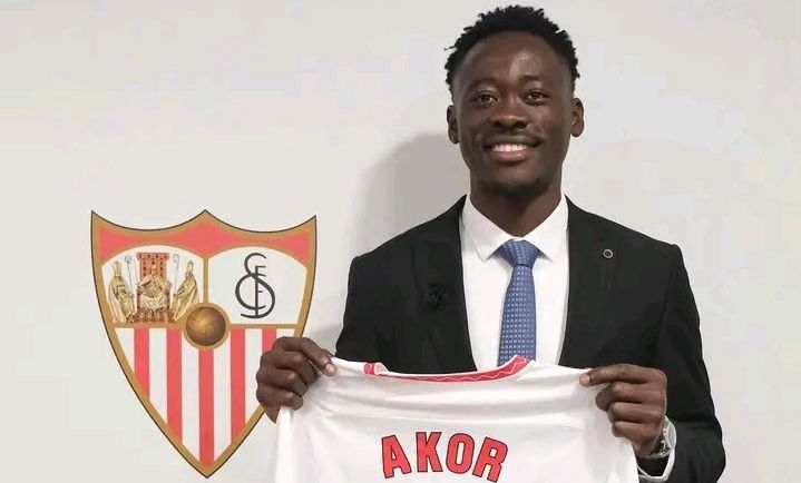 Sevilla FC Have Announced the Signing of Nigerian Striker Akora Adams