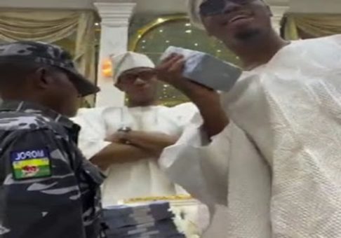 Outrage as Police Detain Officer in Viral Video with Okoya Sons