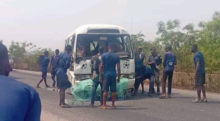 Nigerian Football Club ABS Ilorin FC Involved in Road Accident