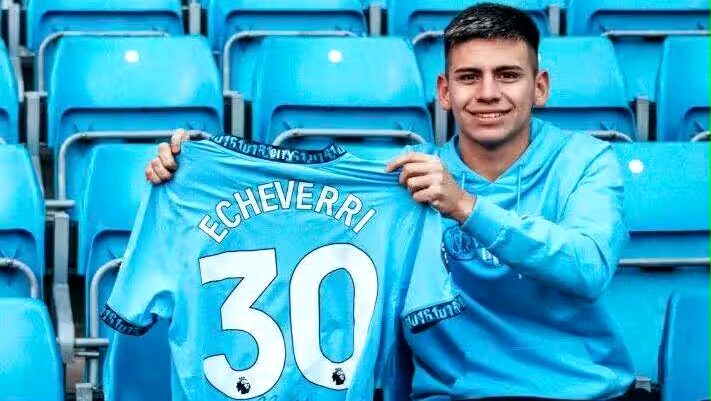 Manchester City Complete Signing Of Claudio Echeverri From River