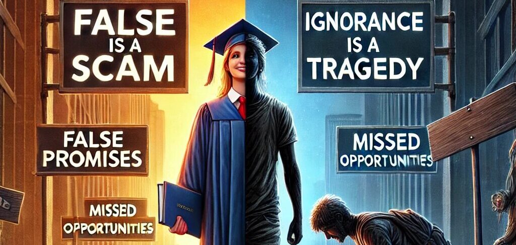 If Education Is A Scam, Then Ignorance Is A Tragedy