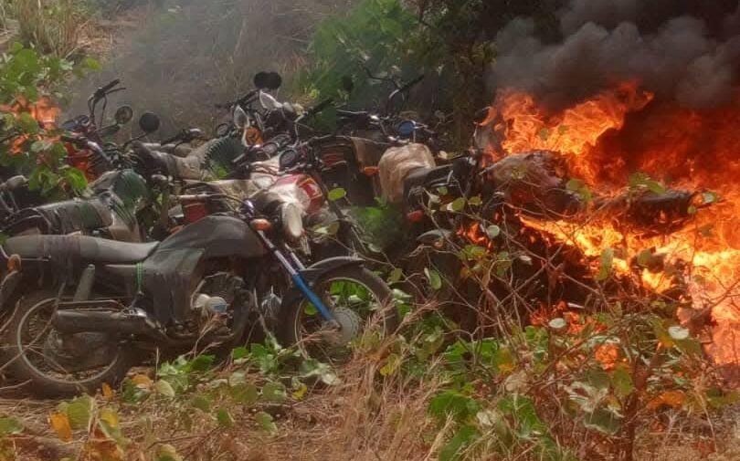 Nigerian Army Destroys Terrorist Hideouts in Niger State, Recovers Motorcycles