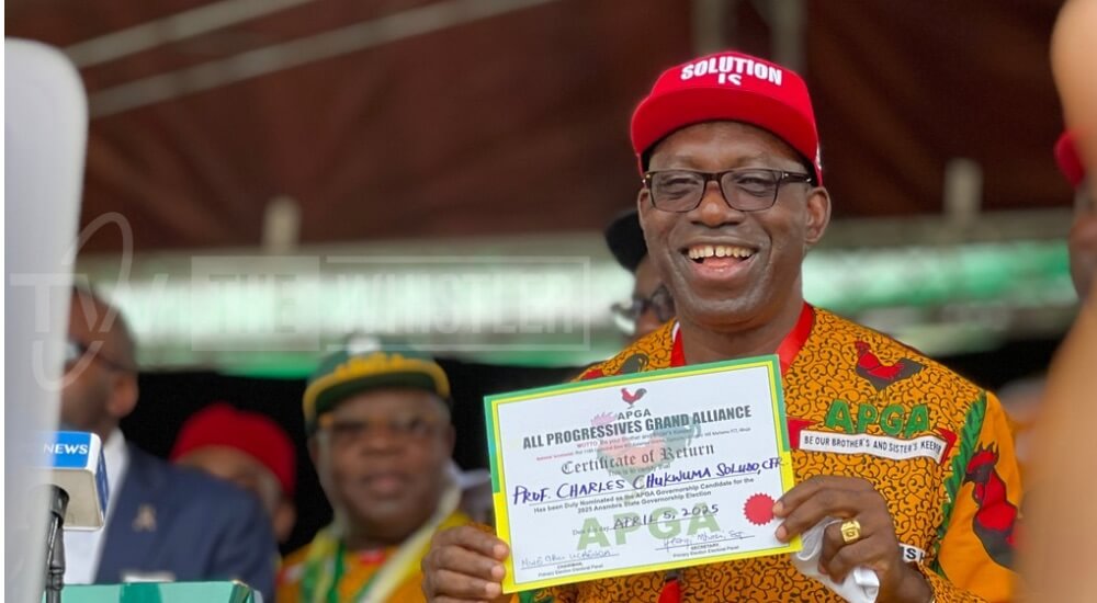 Soludo wins APGA ticket for Anambra 2025 Guber