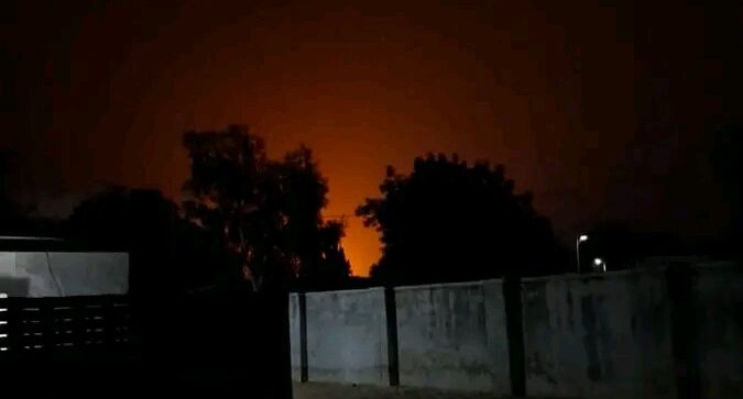 Explosions Rock Maiduguri as Fire Hits Giwa Barracks Armory