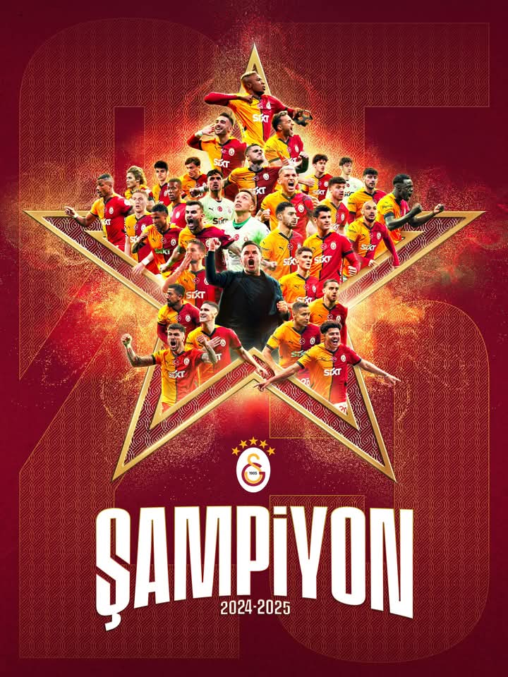 Turkish League: Osimhen and Galatasaray Win Title.