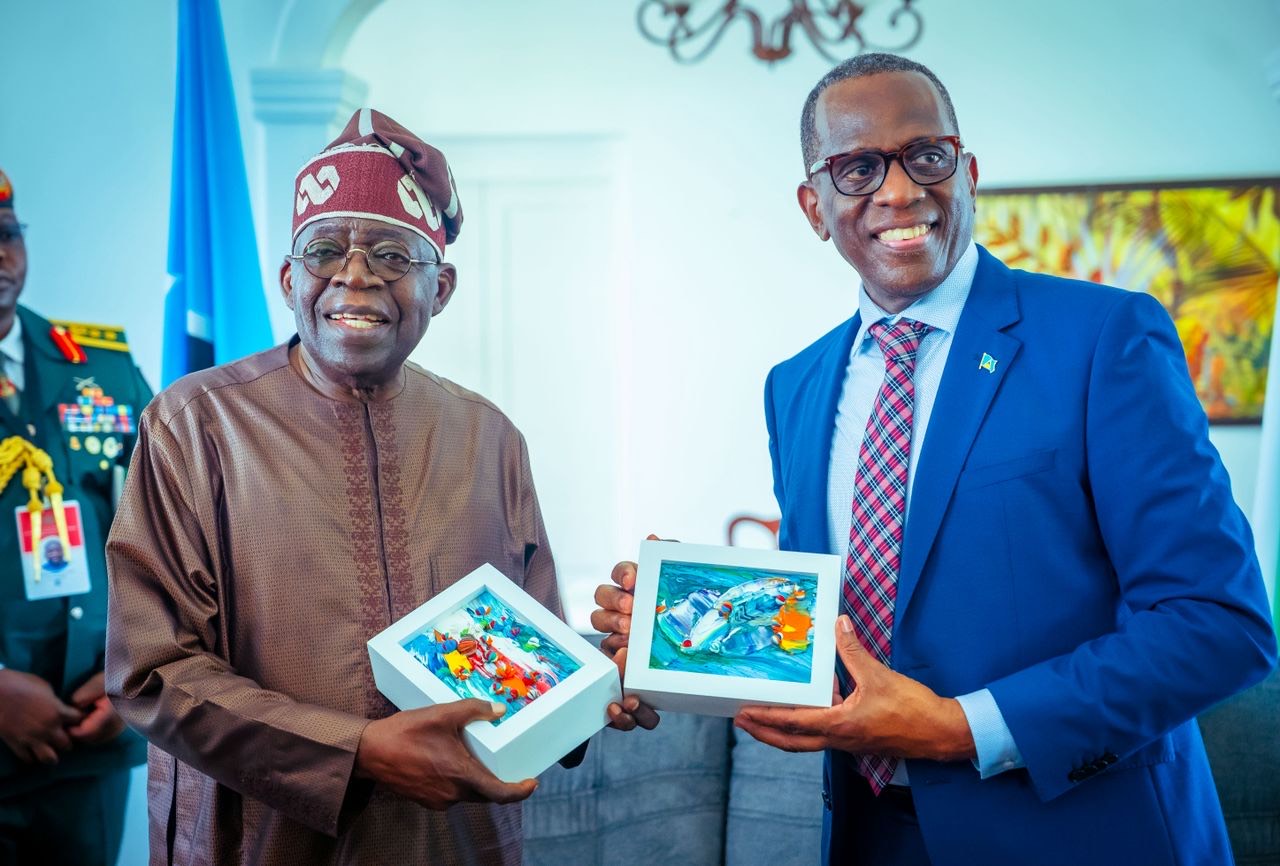 Tinubu, Saint Lucia’s PM Forge Closer Ties, Pledge Diplomatic Relations