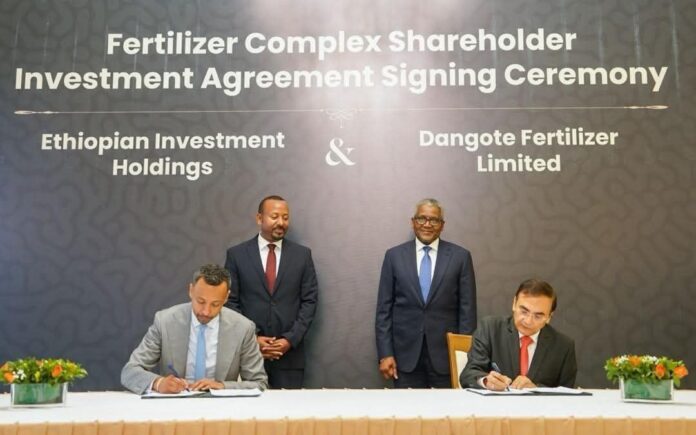 Dangote Group Set to Establish Mega Fertilizer Hub in Ethiopia