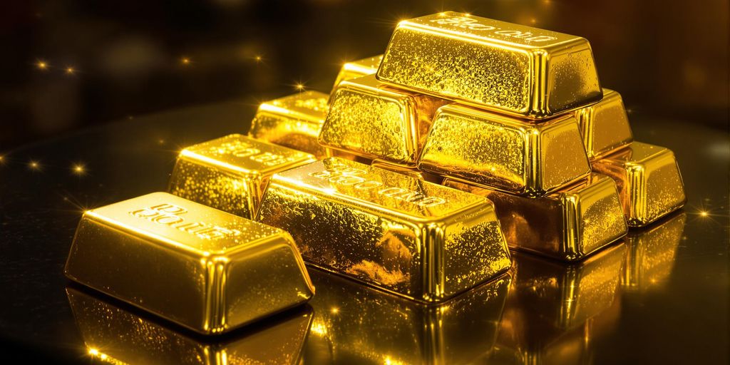 Gold Eyes Record Surge as U.S. Economy Falters and Global Tensions Rise