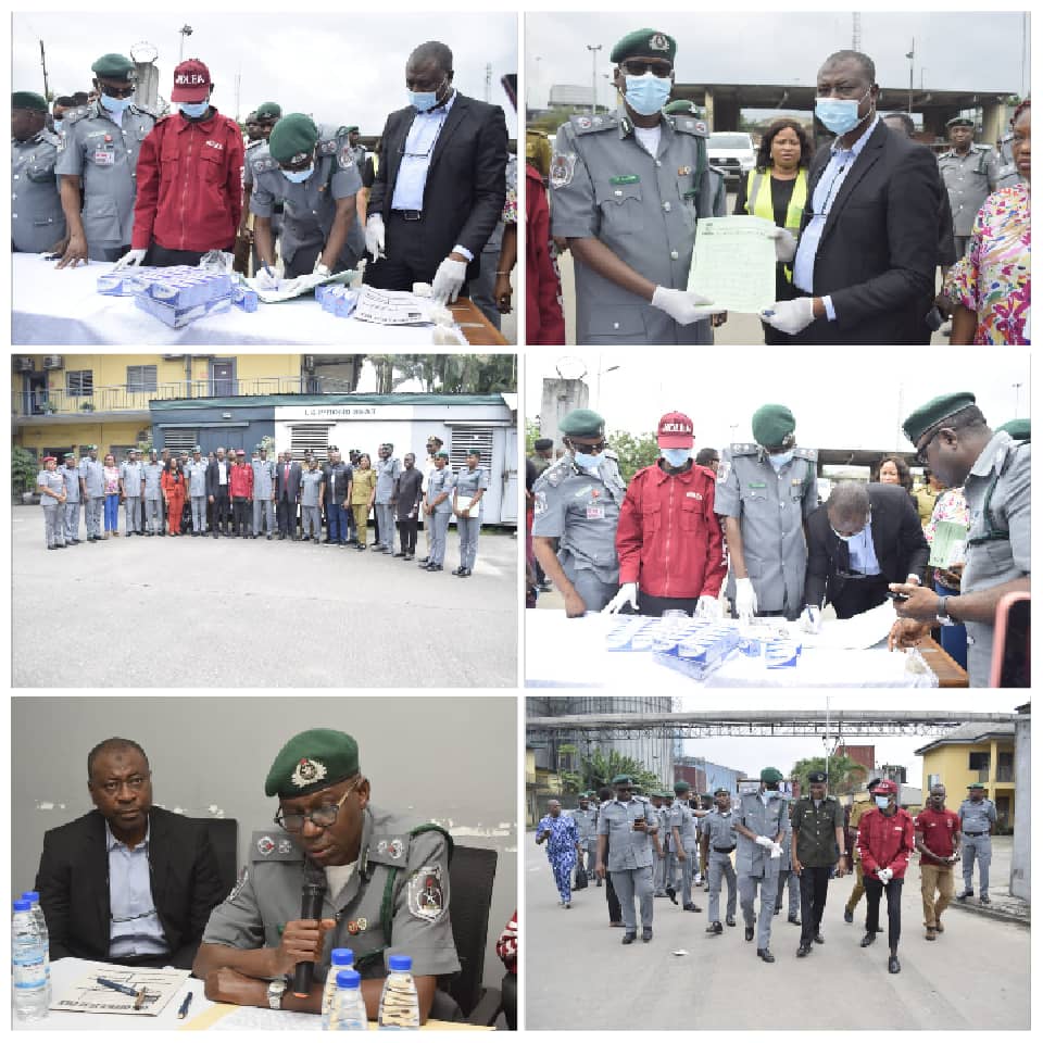 Nigeria Customs  Hands Over Intercepted Fake Pharmaceuticals to  NAFDAC