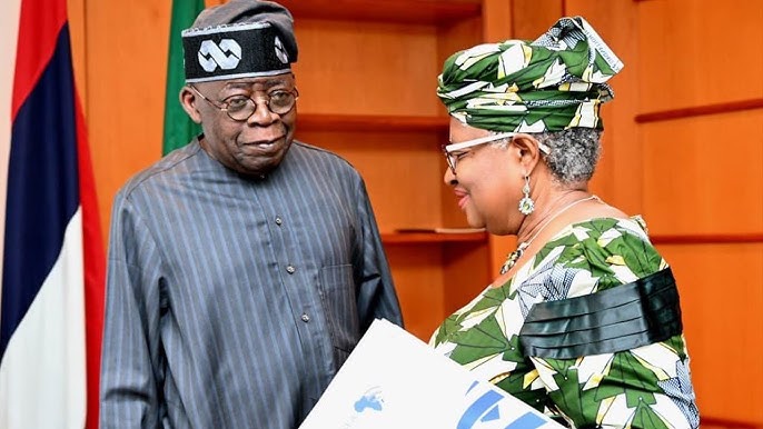 Aisha Yesufu Okonjo-Iweala for Praising Tinubu on Economy