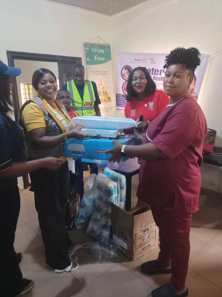 Rotary donates Child Delivery items to Anambra Hospital