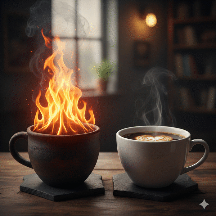 Can a boy have more love than the girl he loves coffee