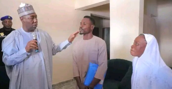 Zulum Gifts House and Job to Dedicated Igbo Health Worker in Borno