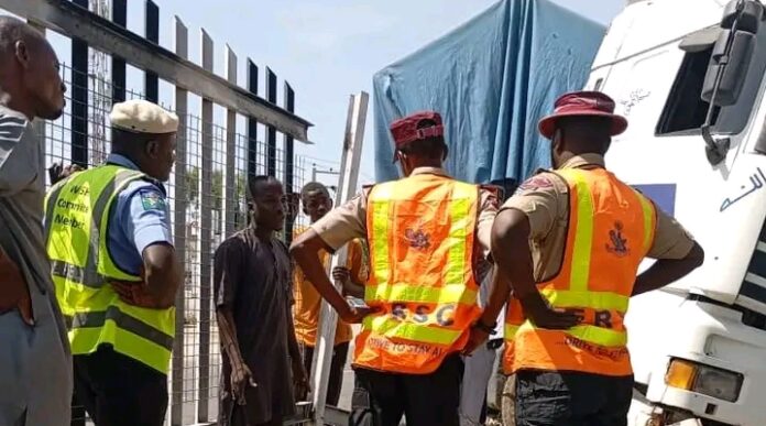 FRSC Responds to Two-Truck Accident in Maiduguri, No Casualties Reported