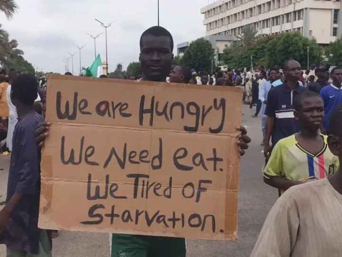 Nigerians Protest Rising Cost of Living, Demand Urgent Action to End Poverty