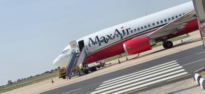 NEWS FLASH: Pilot’s Protest Over Unpaid Wages Delays Max Air Maiduguri Flight