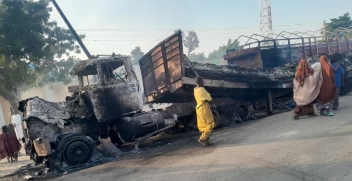 UPDATE: Boko Haram Launches Midnight Attack on Mafa Town, Burns Military Base and Trucks