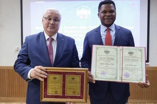 African Energy Chamber Leader NJ Ayuk Receives Honorary Doctorate