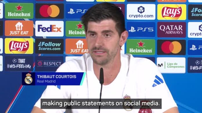 Courtois Blasts La Liga Boss Tebas for “Censorship and Manipulation” as Barcelona Feud Escalates Ahead of El Clásico