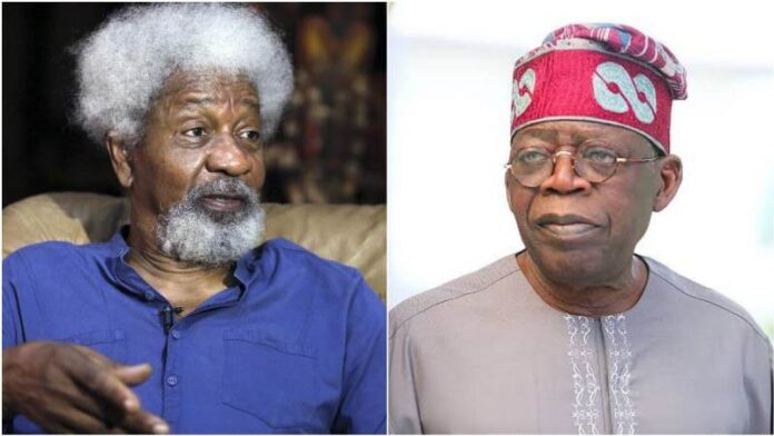 Tinubu Honours Soyinka, Renames National Theatre After Nobel Laureate